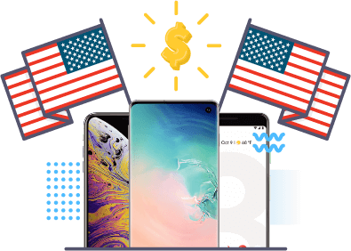 Phones with Flags